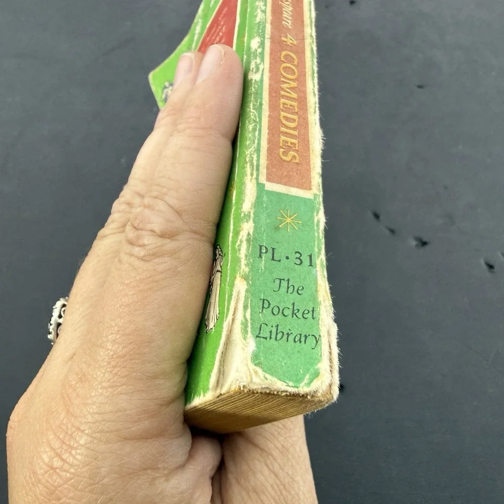 Four Comedies by William Shakespeare (1955,Paperback)  Pocket Book PL-31